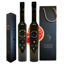 画像をギャラリービューアに読み込む, 【25%OFF】LACONIKOギフトセット: 375mlエキストラバージンオイル&375 ml ブラッドオレンジオリーブオイル